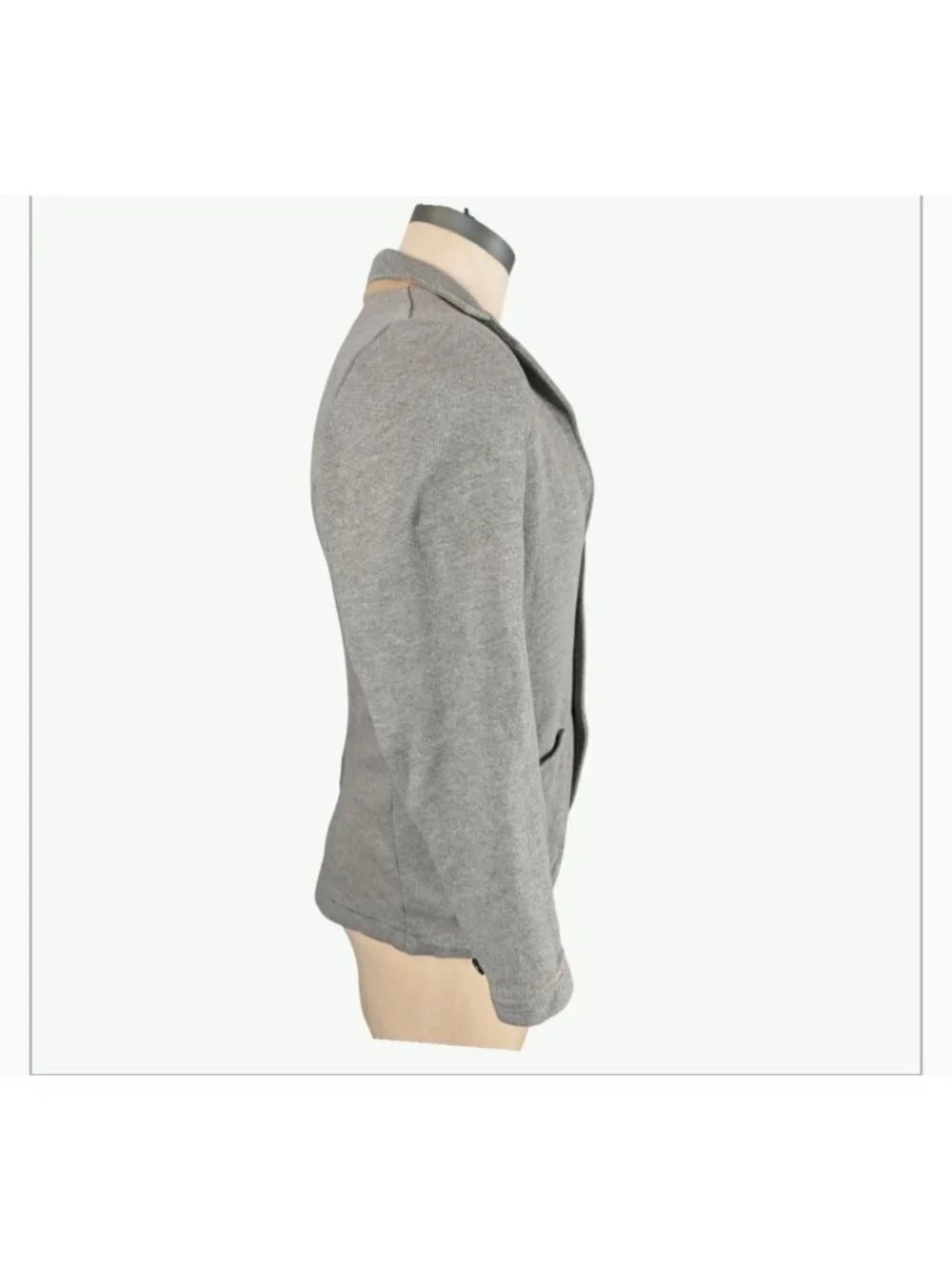 Faherty Reserve the Inlet Blazer Gray Cotton Blend Men's size M